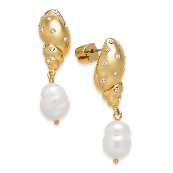 KATE SPADE • Under The Sea Tulip Freshwater Pearl Earrings - Picture 3 of 6